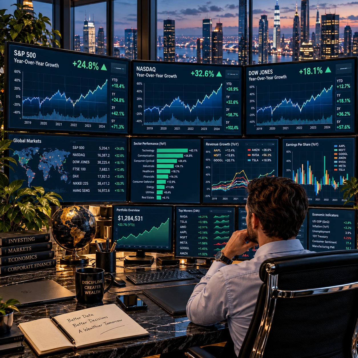 Kennzahlenanalyse für Trader: Warum YoY-Vergleiche fundierte Investmententscheidungen unterstützen